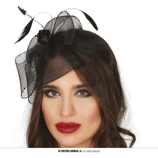 DIADEMA FLOR NEGRA image 0