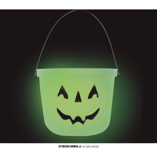 CUBO CALABAZA BRILLA EN LA OSCURIDAD 15X19 CMS image 0