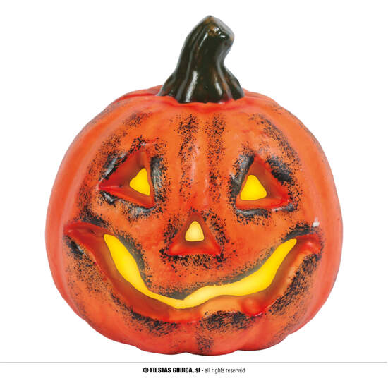 CALABAZA 17 CMS.CON LUZ image 0