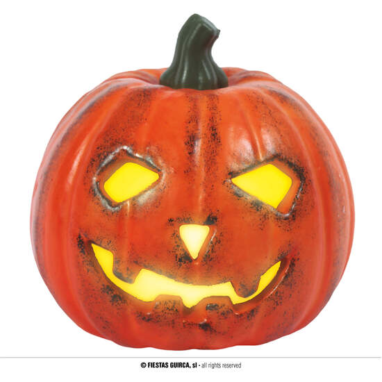 CALABAZA FOAM 16 CMS.CON LUZ image 0