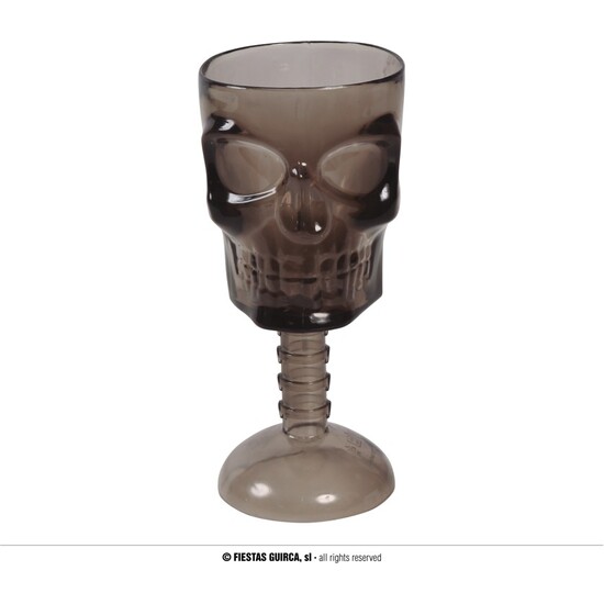 COPA CALAVERA NEGRA TRANSP.18 CMS. image 0