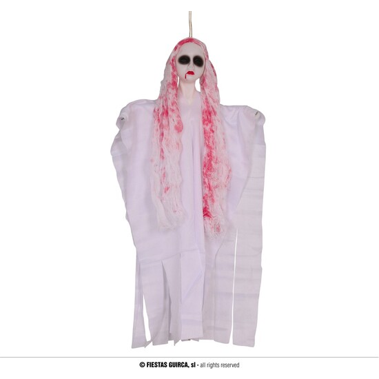 COLGANTE FANTASMA SANGRUIENTA 50 CMS. image 0