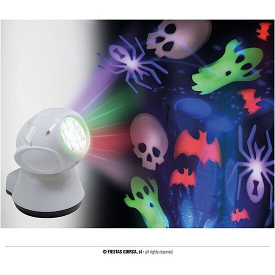 PROYECTOR LED, FIGURAS HALLOWEEN, PILAS image 0
