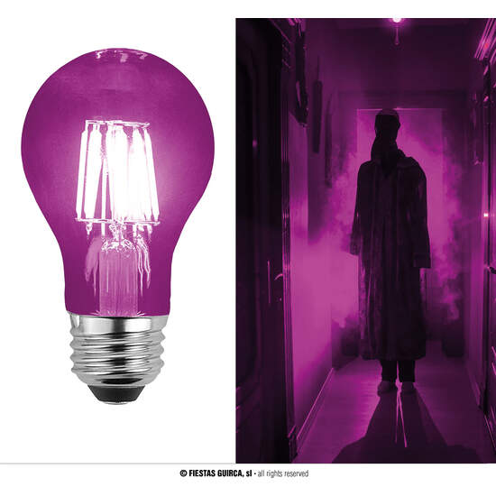 BOMBILLA LED LILA 5W image 0