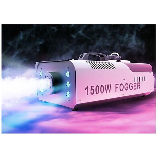 MAQUINA DE HUMO CON LUZ Y MANDO, 1500W image 0