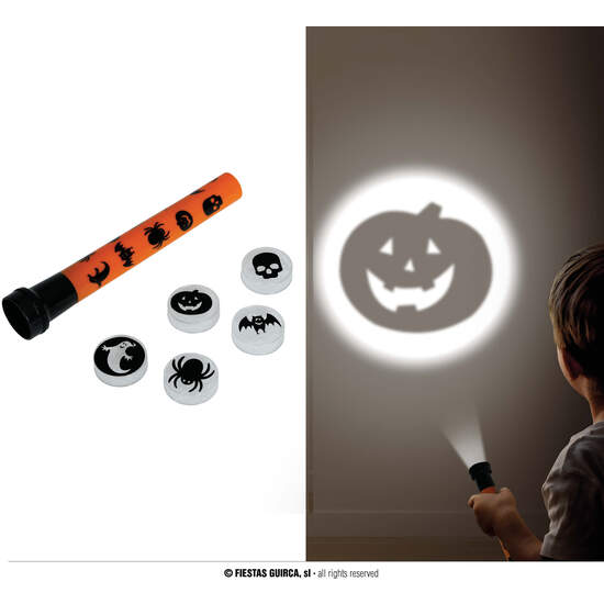 LINTERNA CON FIGURAS DE HALLOWEEN, 16 CMS image 0