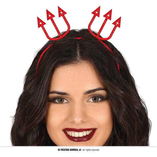 DIADEMA TRIDENTES PIEDRAS PRECIOSAS image 0