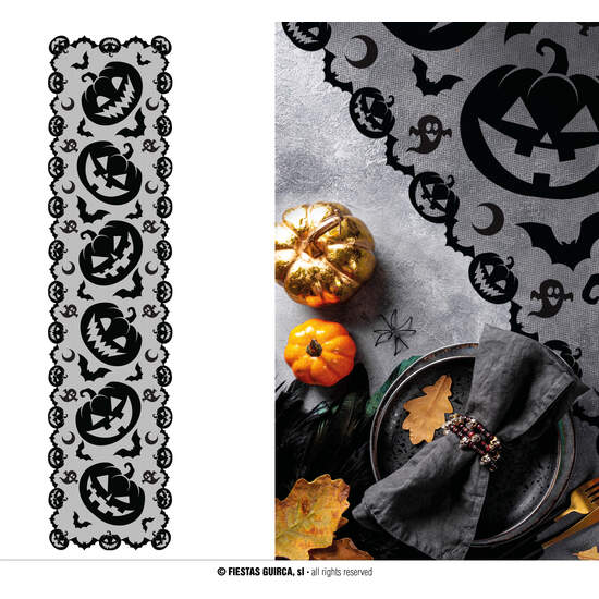 CAMINO DE MESA CALABAZAS 45X200 CM image 0