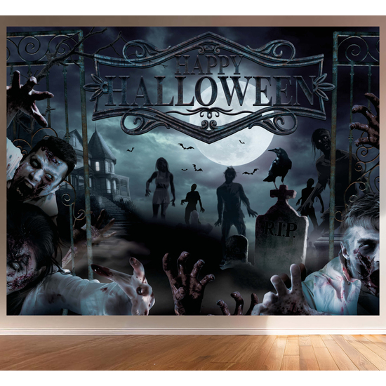 PHOTOCALL ZOMBIES TELA 220X150 CM image 0