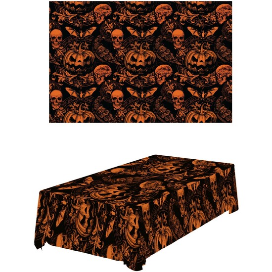 MANTEL CALABAZA GOTICA 137X274 CM image 0