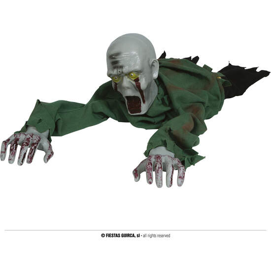 ZOMBIE ARRASTRANDOSE LUZ SON Y MOV 110 CMS image 0