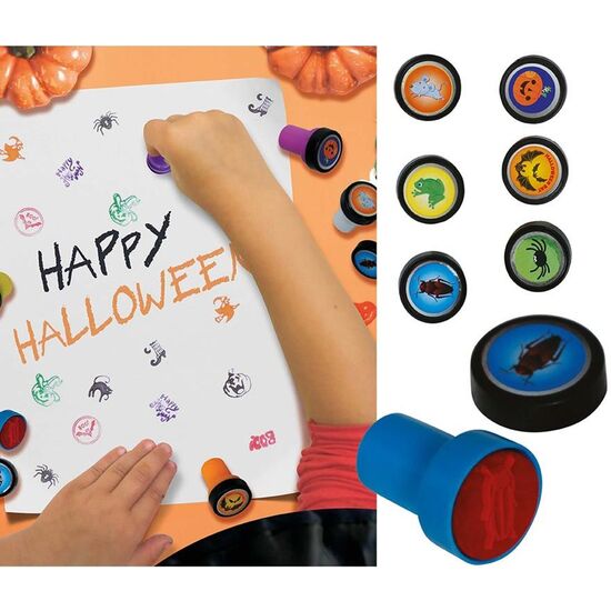 BOLSA 6 SELLOS HALLOWEEN, 4 CMS image 0