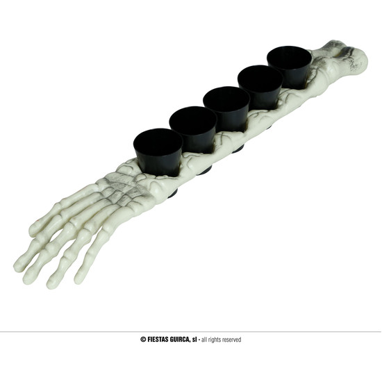 BRAZO ESQUELETO 50 CMS CON 5 VASITOS image 0