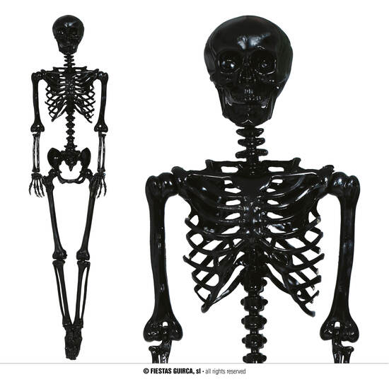 ESQUELETO NEGRO 90 CMS image 0