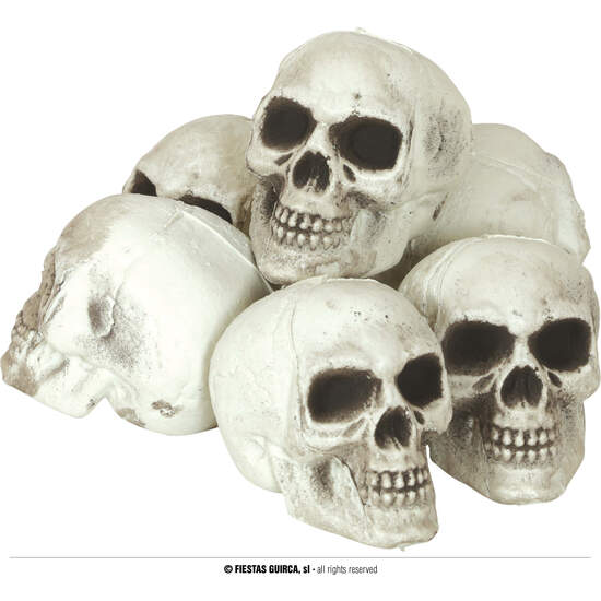 PACK 6 CALAVERAS 8 CMS. image 0
