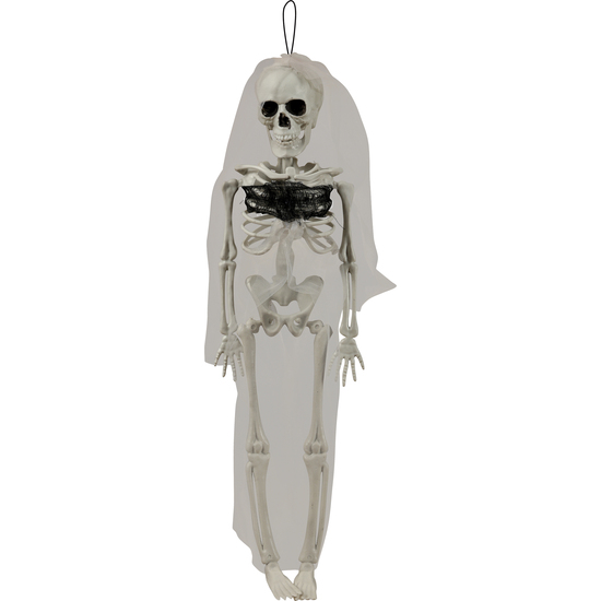 COLGANTE NOVIA ESQUELETO 43 CMS image 0