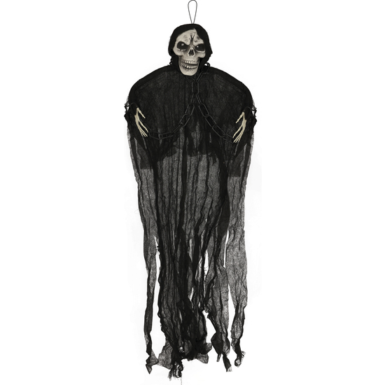 COLGANTE ESQUELETO CADENAS 90 CMS.LUZ image 0