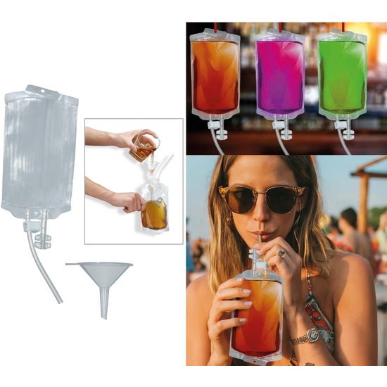 10 BOLSAS DE SUERO PARA BEBIDA image 0