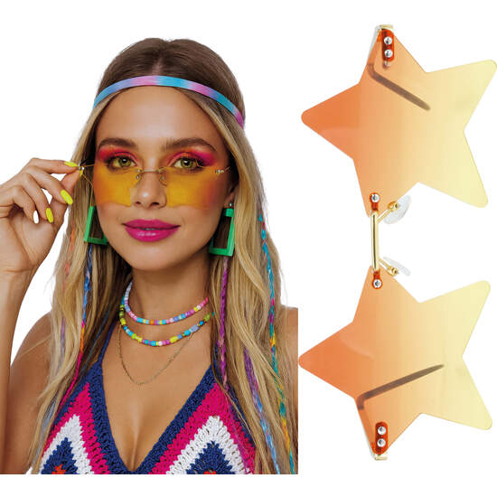 GAFAS ESTRELLAS, ADULTO image 0