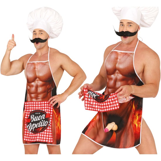 DELANTAL CON SORPRESA, ADULTO image 0