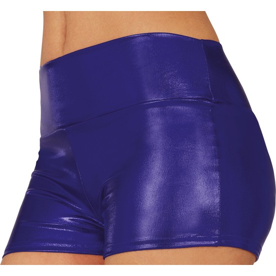 SHORTS METALICOS AZUL, ADULTA, 42 – 44 (L) image 0