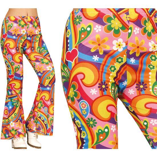 PANTALON HIPPIE, ADULTA, 42 – 44 (L) image 0
