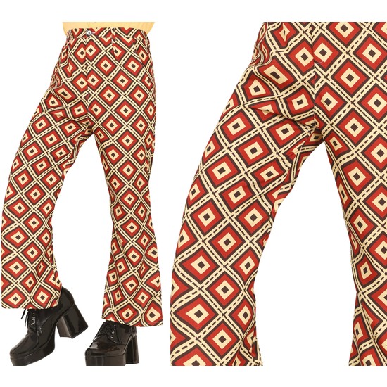 PANTALON 70S, ADULTO, 48 – 50 (M) image 0