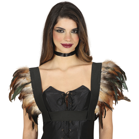 CHALECO PLUMAS, ADULTO image 0