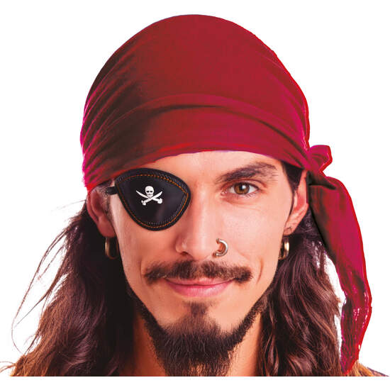 PAÑUELO PIRATA TERCIOPELO, BURDEOS image 0