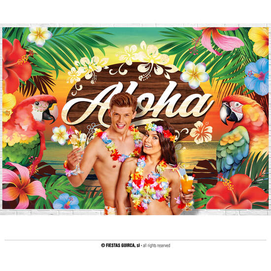 DECORACIO TELA HAWAI 220 X 150 CMS image 0