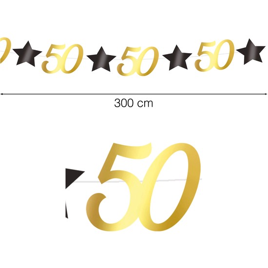 GUIRNALDA 50 AÑOS 300 CMS image 0