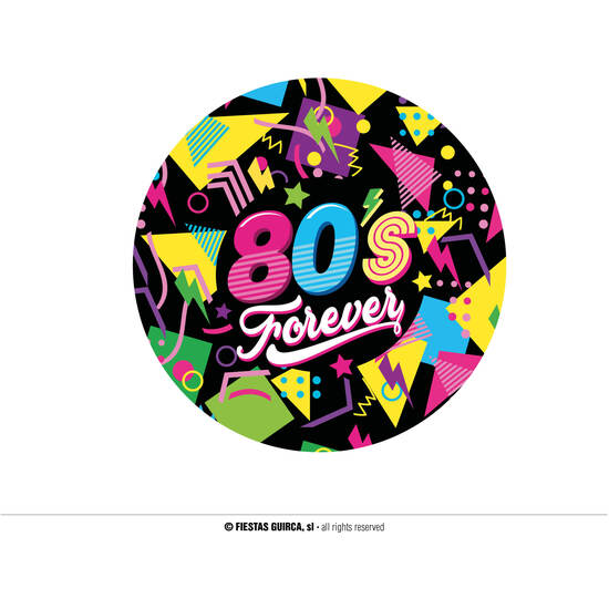BOL 80S 32 CMS PLASTICO image 0