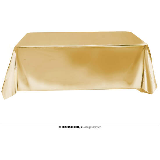 MANTEL ORO METALIZADO 137X274 CMS image 0