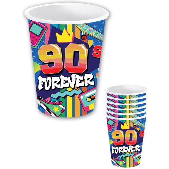 BOLSA 6 VASOS 90S 240 ML 9 CMS image 0
