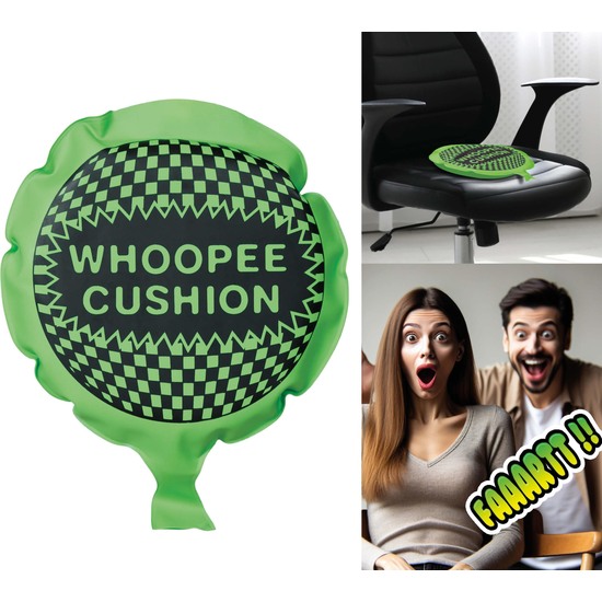 COJIN FLATULENCIAS BROMA 23 CMS COLORES SURTIDOS image 0