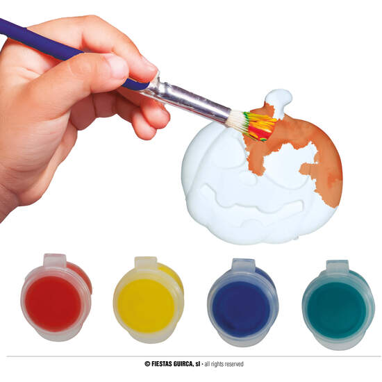 CALABAZA BLANCA PARA PINTAR 6 CMS image 0