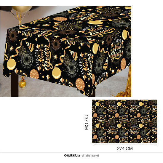 MANTEL HAPPY NEW YEAR 137X274 CM image 0