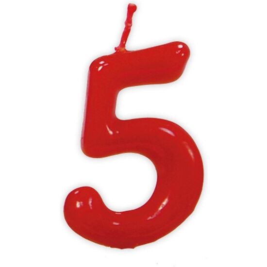VELA ROJA Nº 5, 6 CMS image 0
