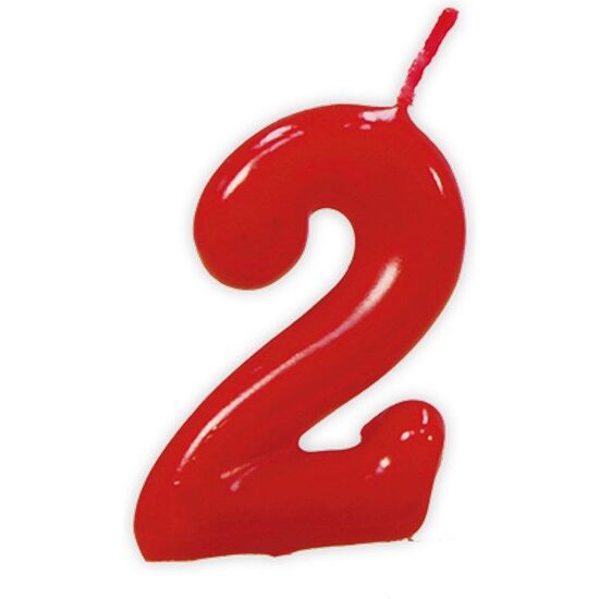 VELA ROJA Nº 2, 6 CMS image 0