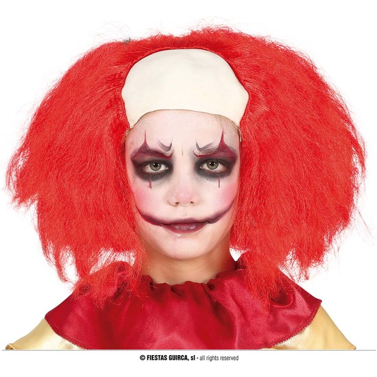 PELUCA CALVA PAYASO INFANTIL EN CAJA image 0