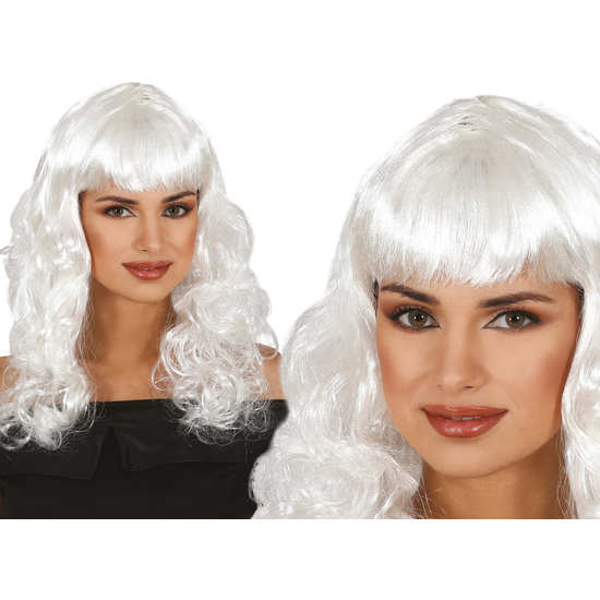 PELUCA MELENA BLANCA image 0