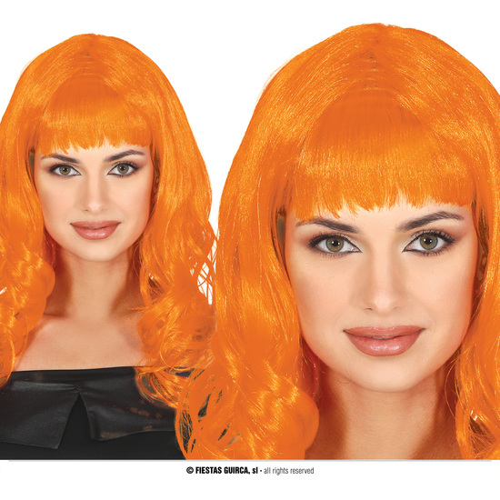 PELUCA MELENA NARANJA image 0