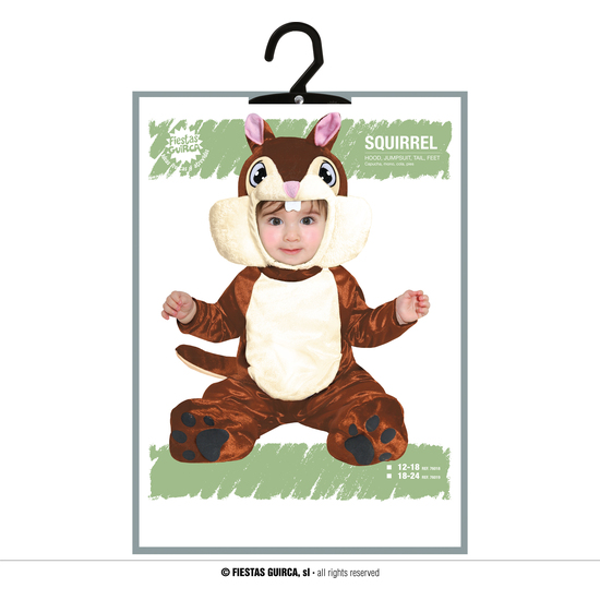 SQUIRREL, BABY, 12 – 18 MESES image 4