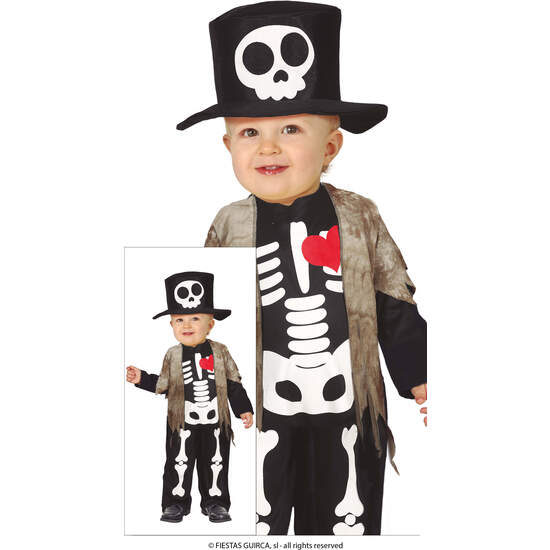 LIL SKELETON, BABY, 12 – 18 MESES image 0