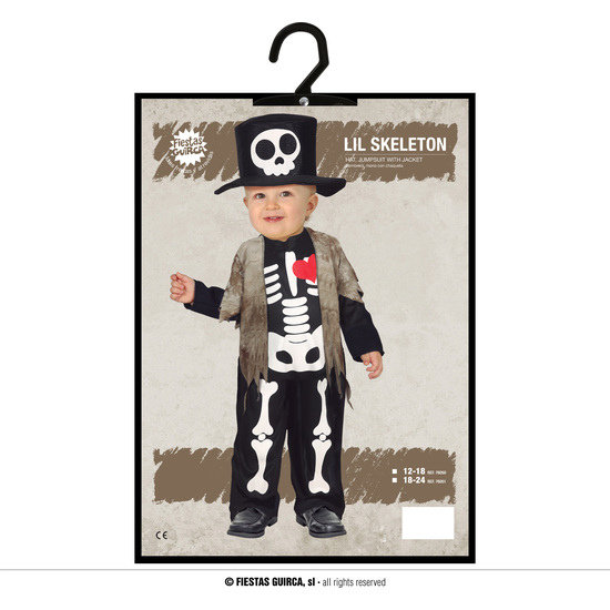 LIL SKELETON, BABY, 12 – 18 MESES image 4