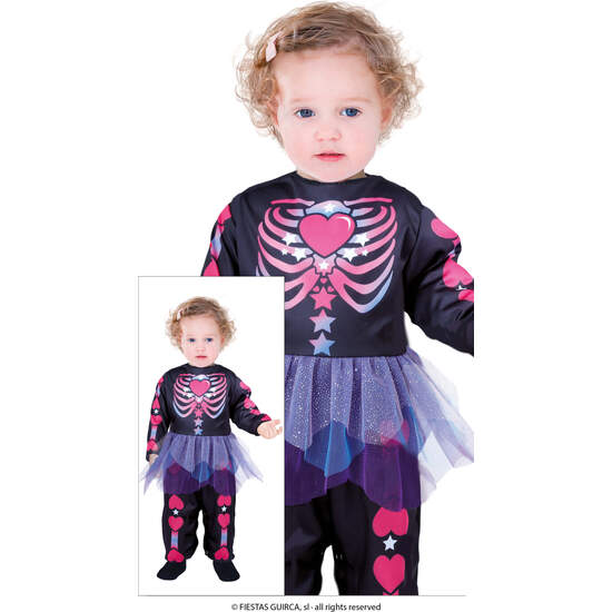 PINK SKELETON, BABY, 12 – 18 MESES image 0