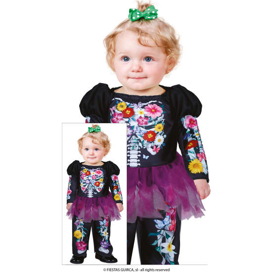 FLOWER SKELETON, BABY, 18 – 24 MESES image 0