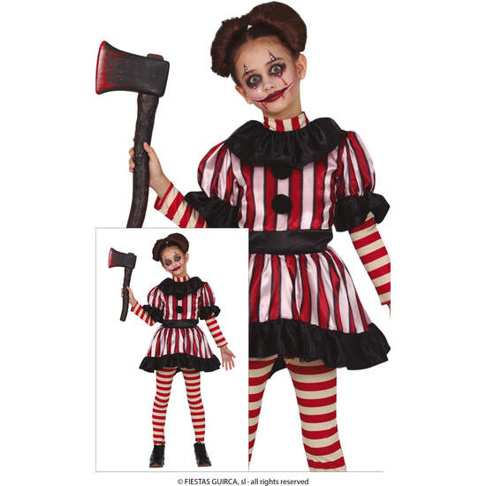 CLOWN GIRL, INFANTIL, 7 – 9 AÑOS image 0