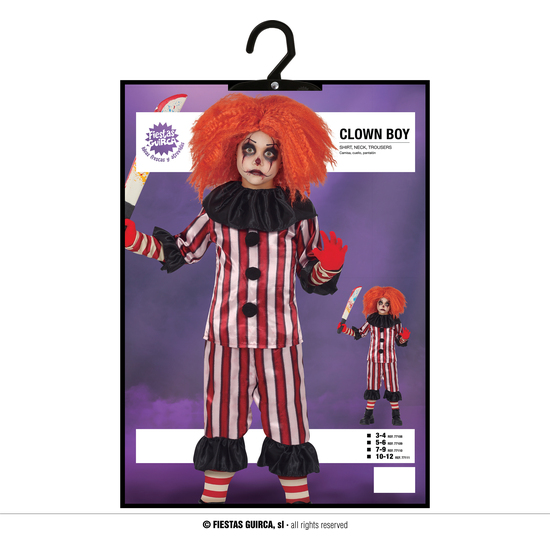CLOWN BOY, INFANTIL, 7 – 9 AÑOS image 4