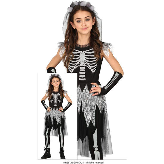 SKULL GIRL, INFANTIL, 5 – 6 AÑOS image 0